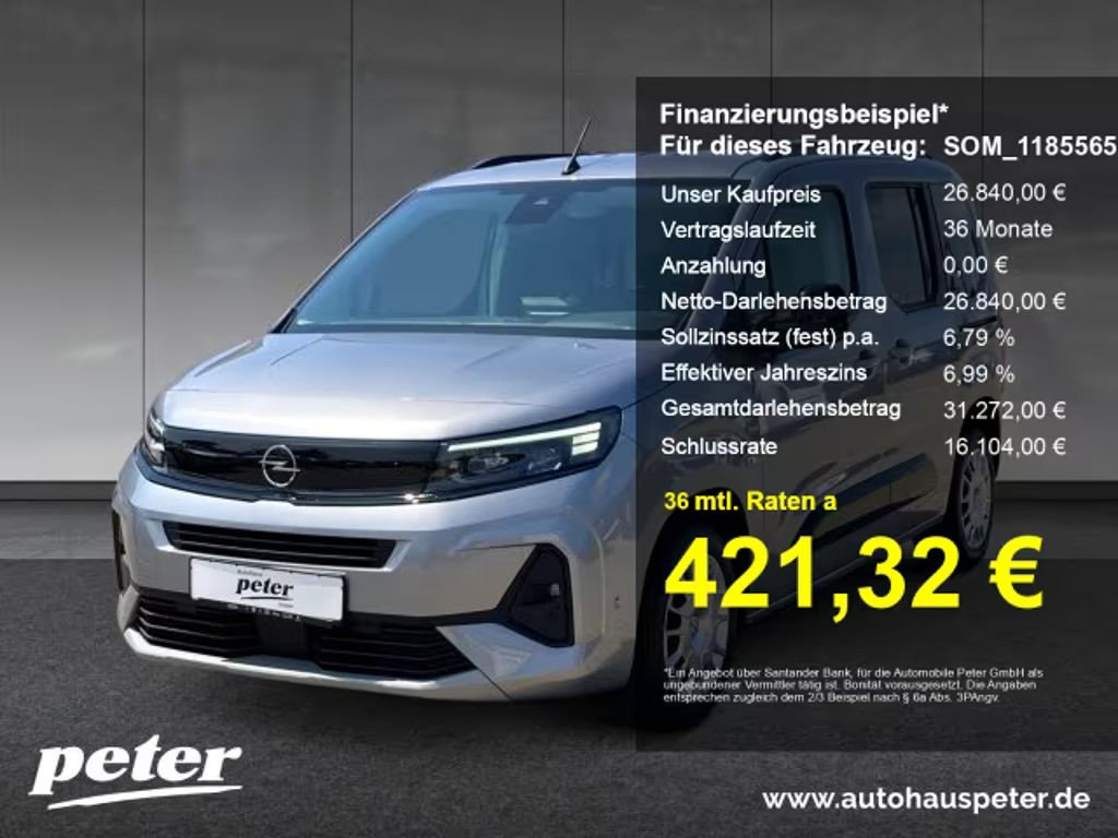 Opel Combo Grand Sport 1.5 CDTI Life GS-Line