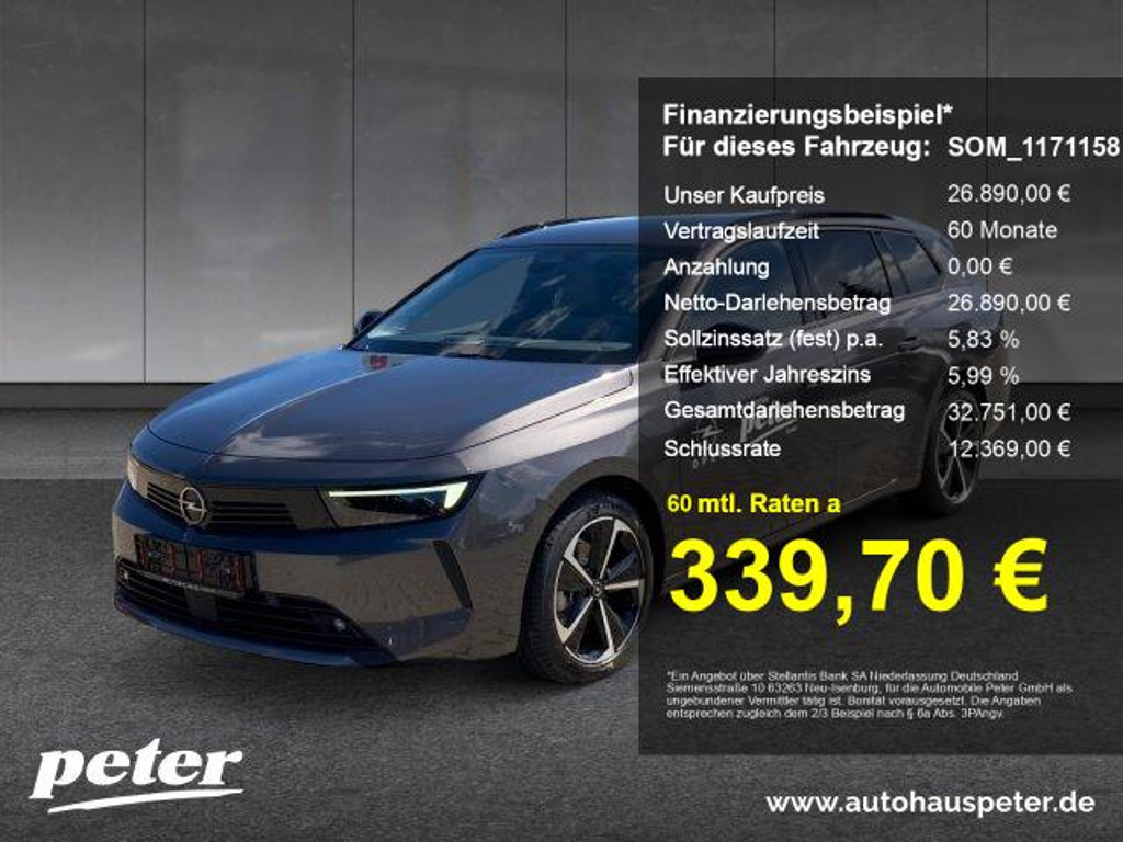 Opel Astra Edition