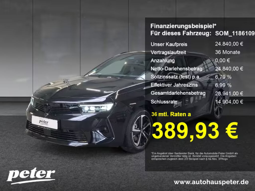 Opel Astra Sports Tourer Grand Sport GS-Line