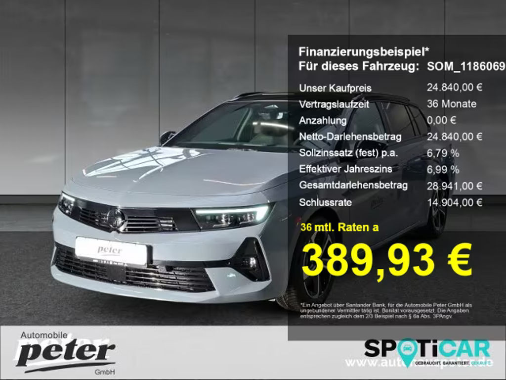 Opel Astra Sports Tourer Grand Sport GS-Line