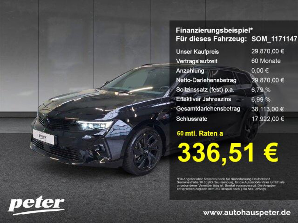 Opel Astra Sports Tourer Grand Sport GS-Line