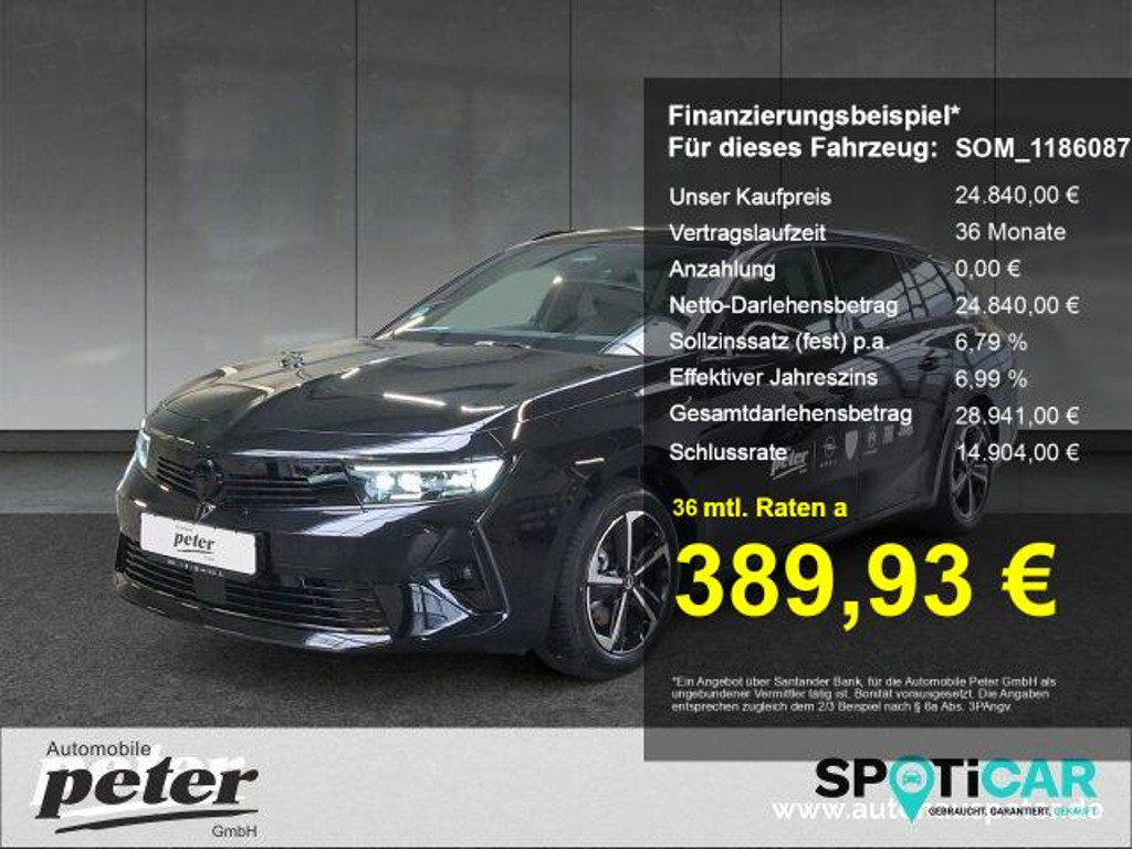 Opel Astra Sports Tourer Grand Sport GS-Line