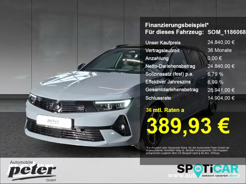 Opel Astra Sports Tourer Grand Sport GS-Line