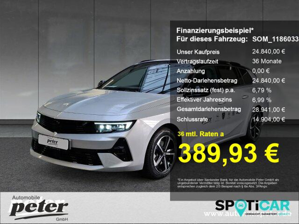 Opel Astra Sports Tourer Grand Sport GS-Line