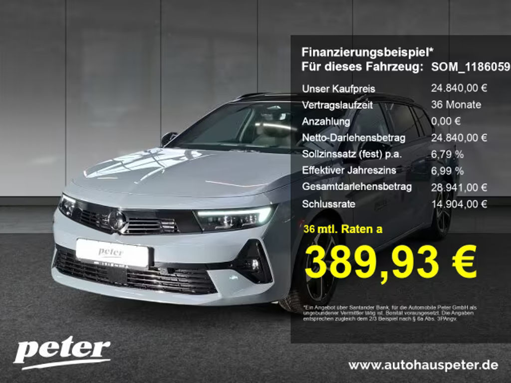 Opel Astra Sports Tourer Grand Sport GS-Line