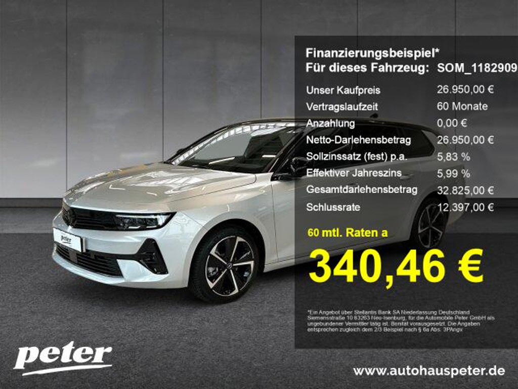 Opel Astra Grand Sport GS-Line