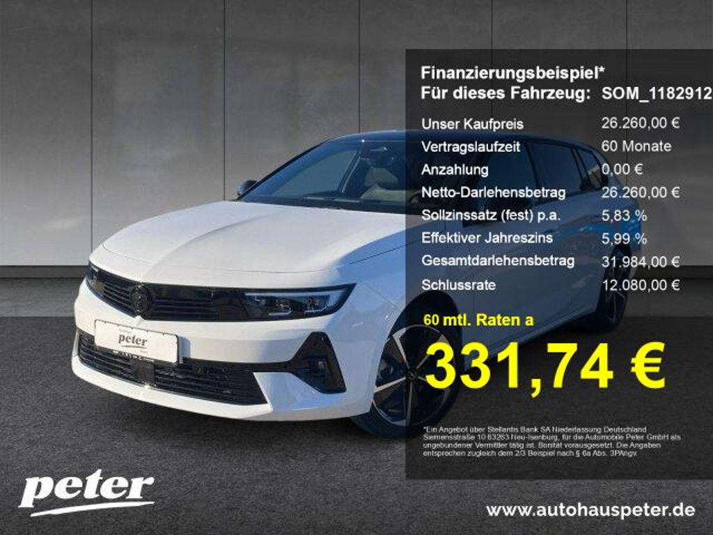 Opel Astra Grand Sport GS-Line