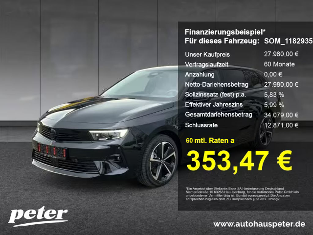 Opel Astra Grand Sport GS-Line