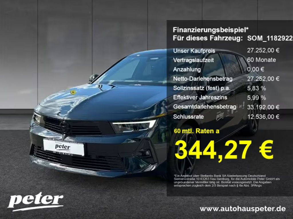 Opel Astra Grand Sport GS-Line