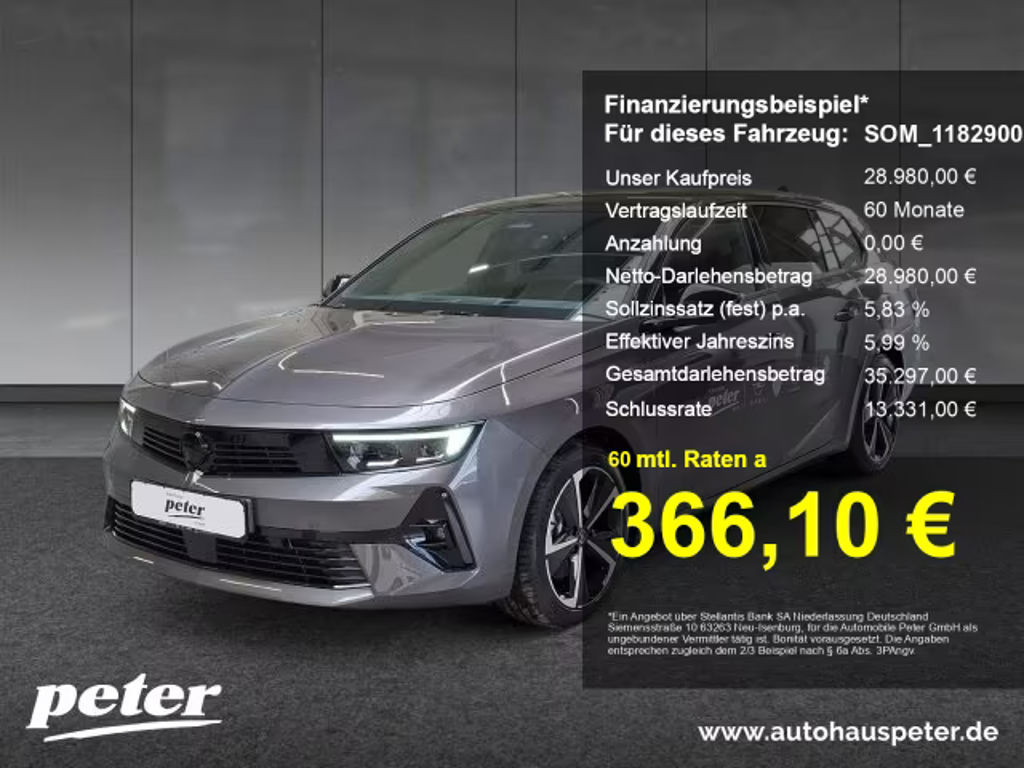 Opel Astra Grand Sport GS-Line