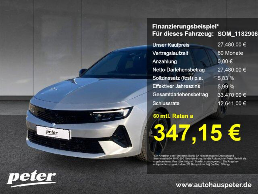 Opel Astra Grand Sport GS-Line