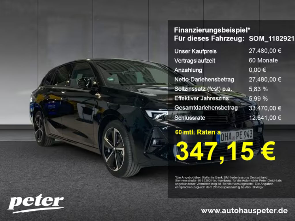 Opel Astra Grand Sport GS-Line