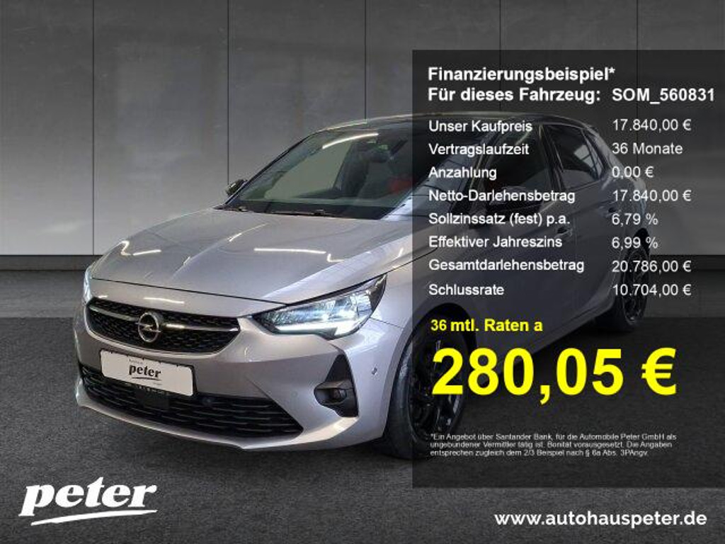 Opel Corsa Grand Sport 1.2 Turbo Turbo GS-Line