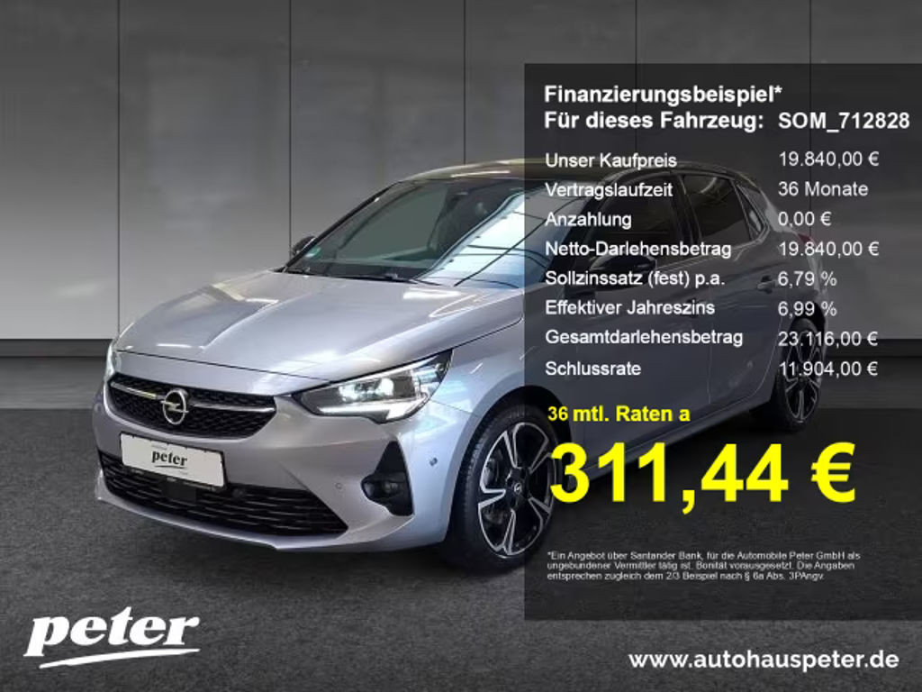 Opel Corsa Grand Sport 1.2 Turbo Turbo GS-Line