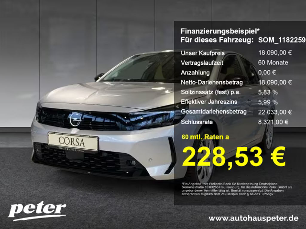 Opel Corsa Edition