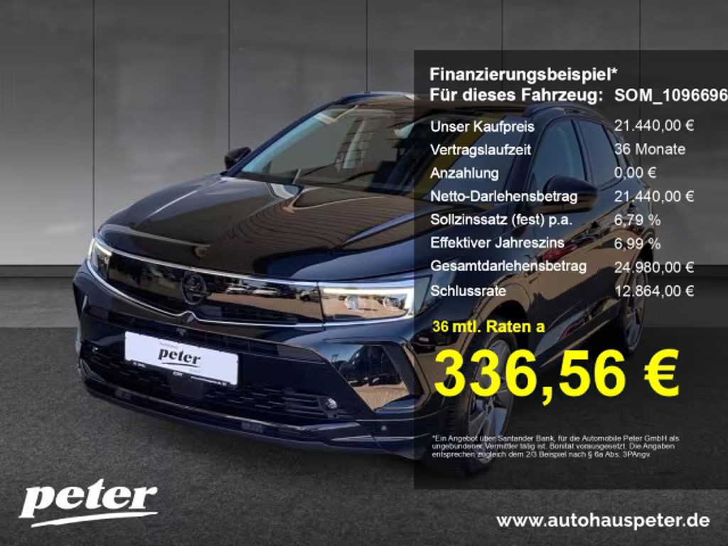 Opel Grandland Grand Sport 1.2 Turbo Turbo GS-Line