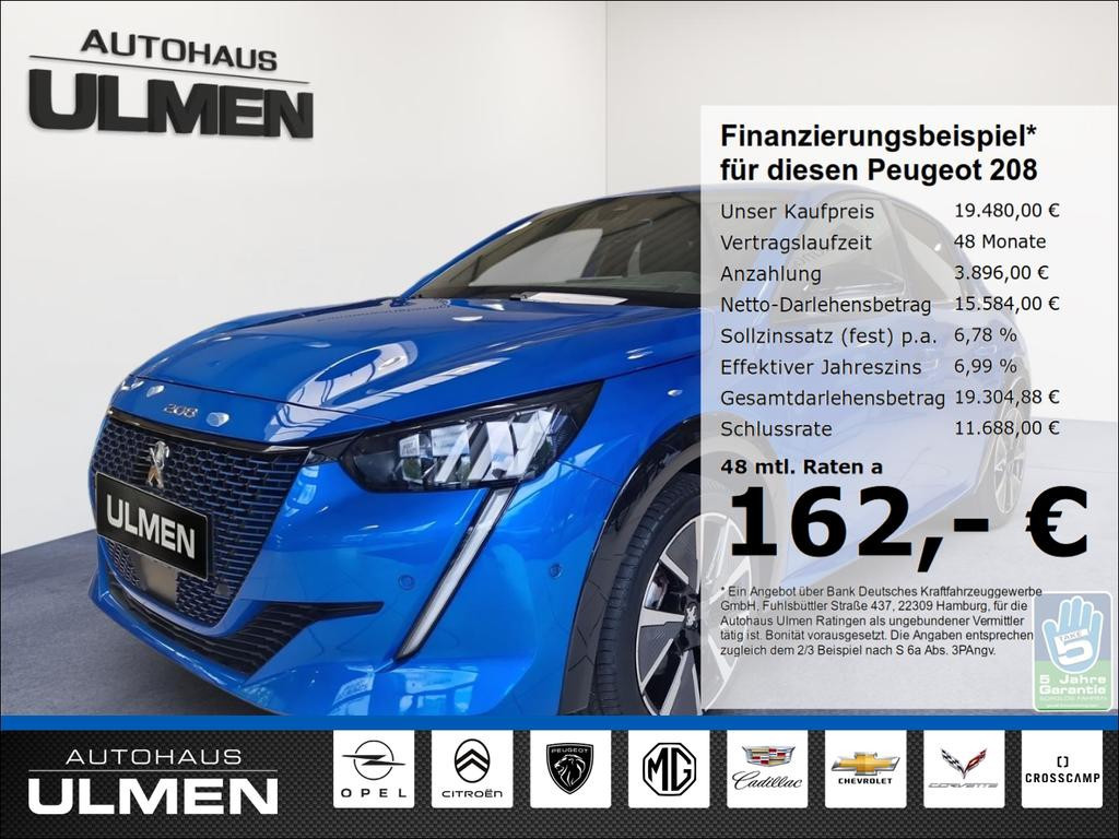 Peugeot e-208 GT-Line