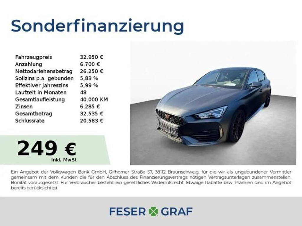 Cupra Leon 2.0 TSI DSG VZ