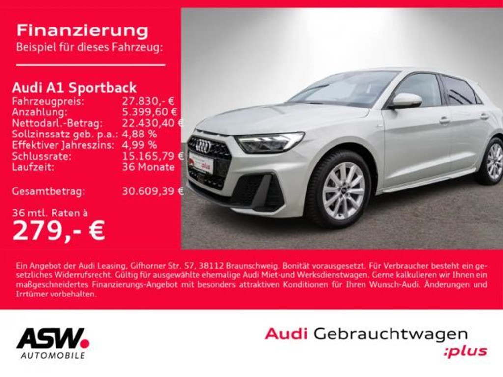 Audi A1 S-Line 30 TFSI