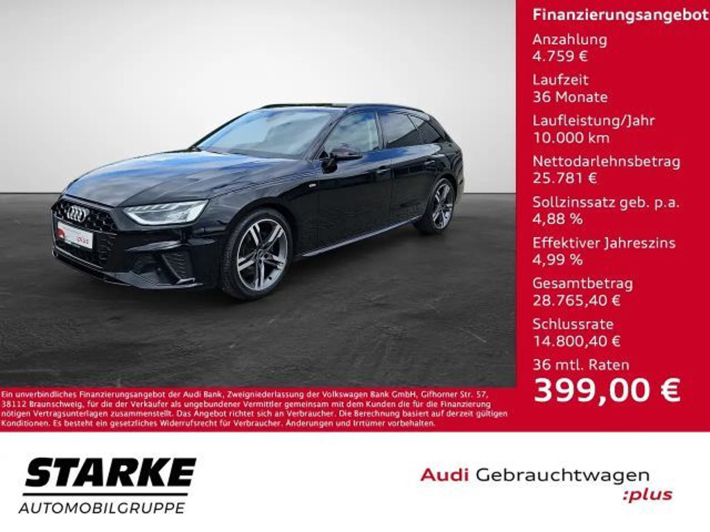 Audi A4 Avant S-Line S-Tronic 35 TDI