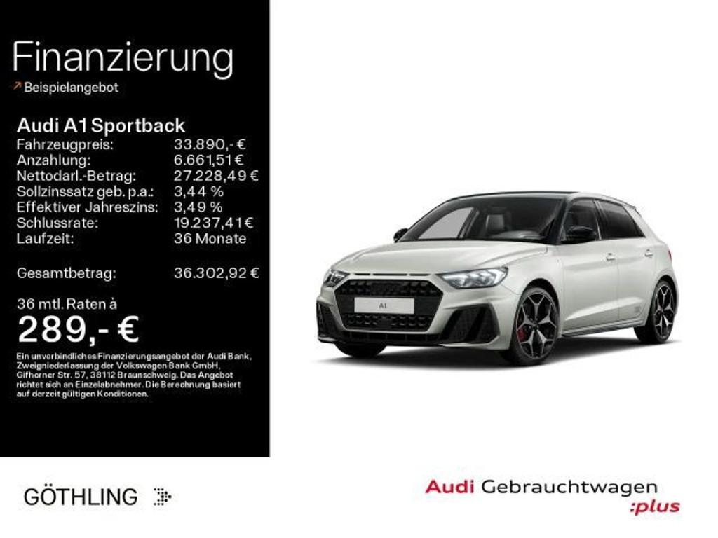 Audi A1 S-Line 40 TFSI