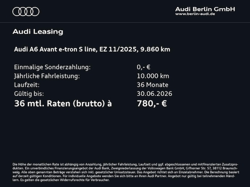 Audi A6 e-tron