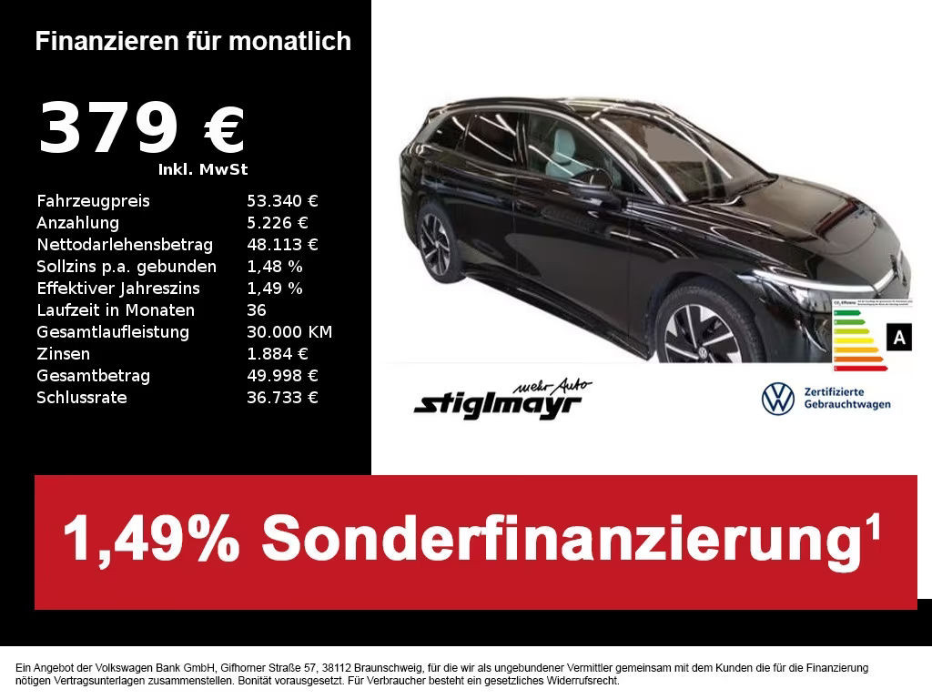 Volkswagen ID.7 IQ.Drive Pro Tourer