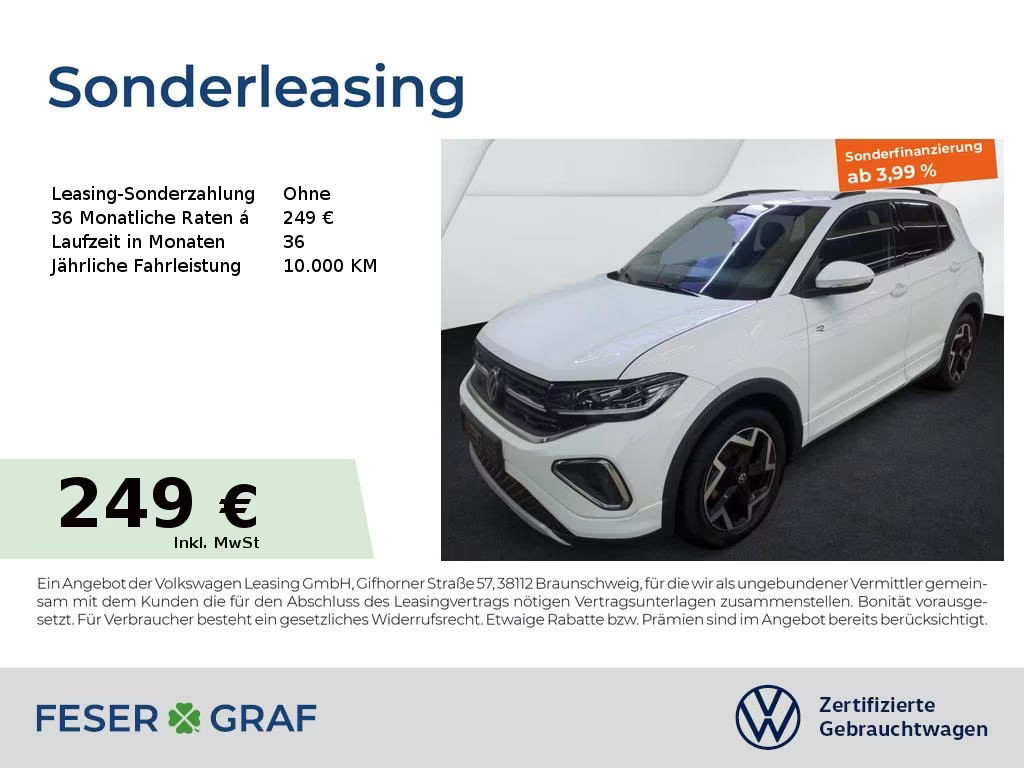 Volkswagen T-Cross DSG R-Line 1.5 TSI