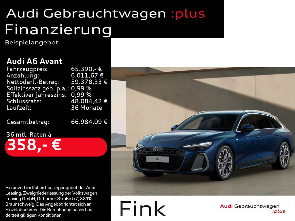 Audi A6 Avant Quattro S-Line