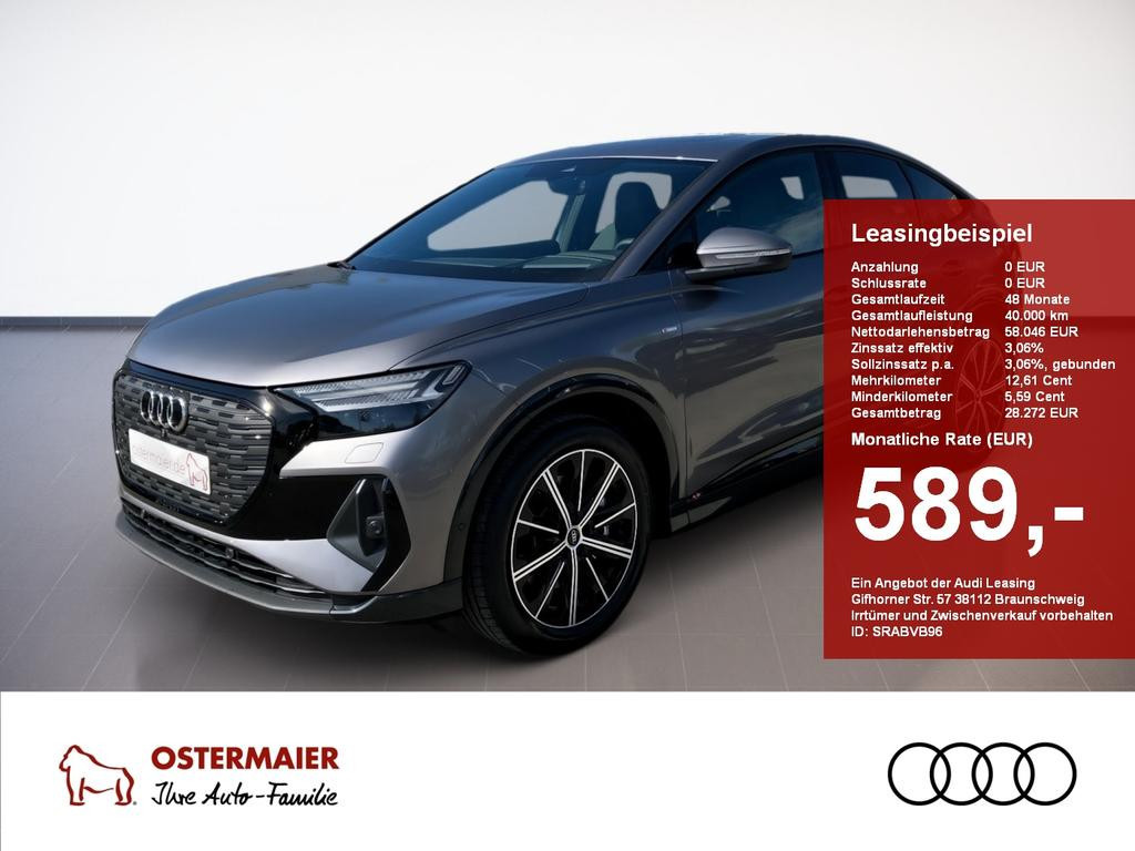 Audi Q4 e-tron Sportback S-Line