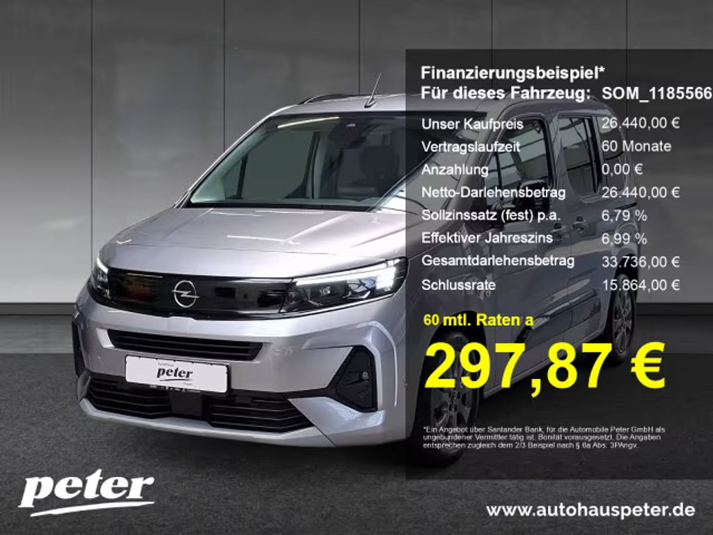 Opel Combo Grand Sport 1.5 CDTI Life GS-Line