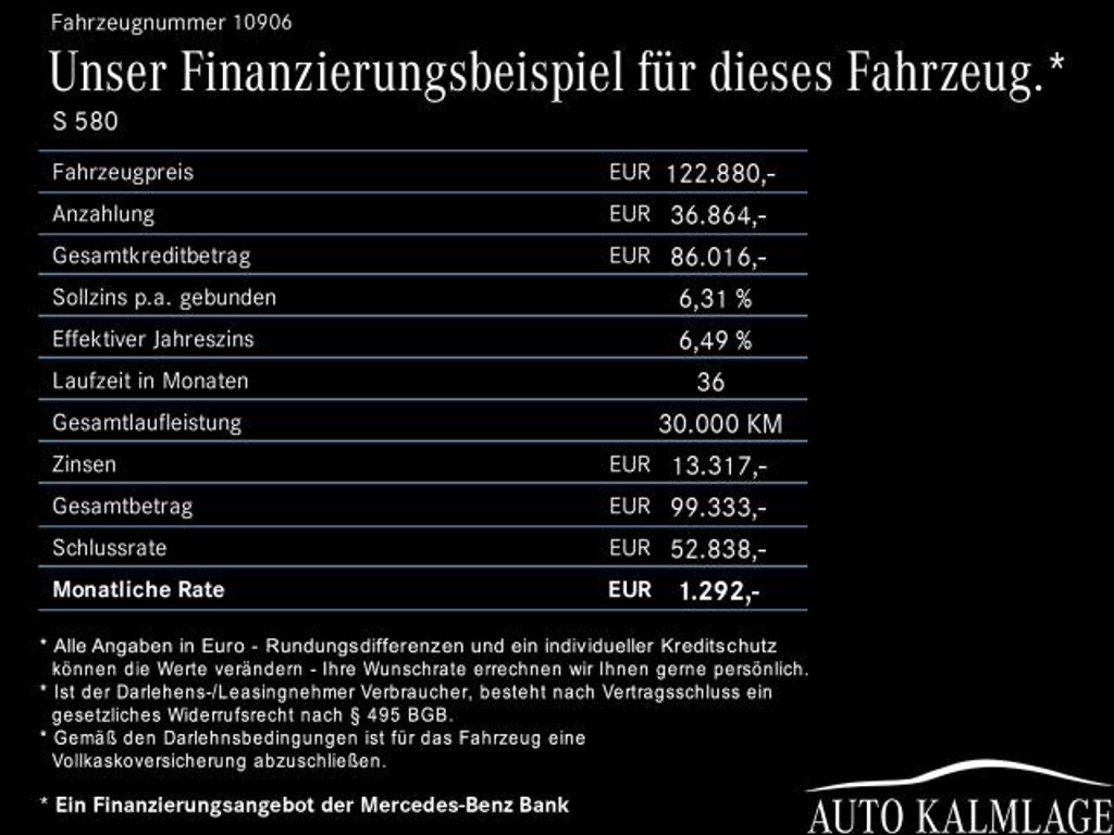 Mercedes-Benz S-Klasse