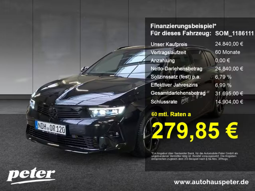 Opel Astra Sports Tourer Grand Sport GS-Line
