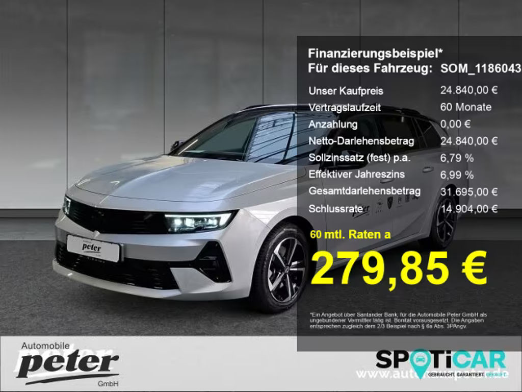 Opel Astra Sports Tourer Grand Sport GS-Line