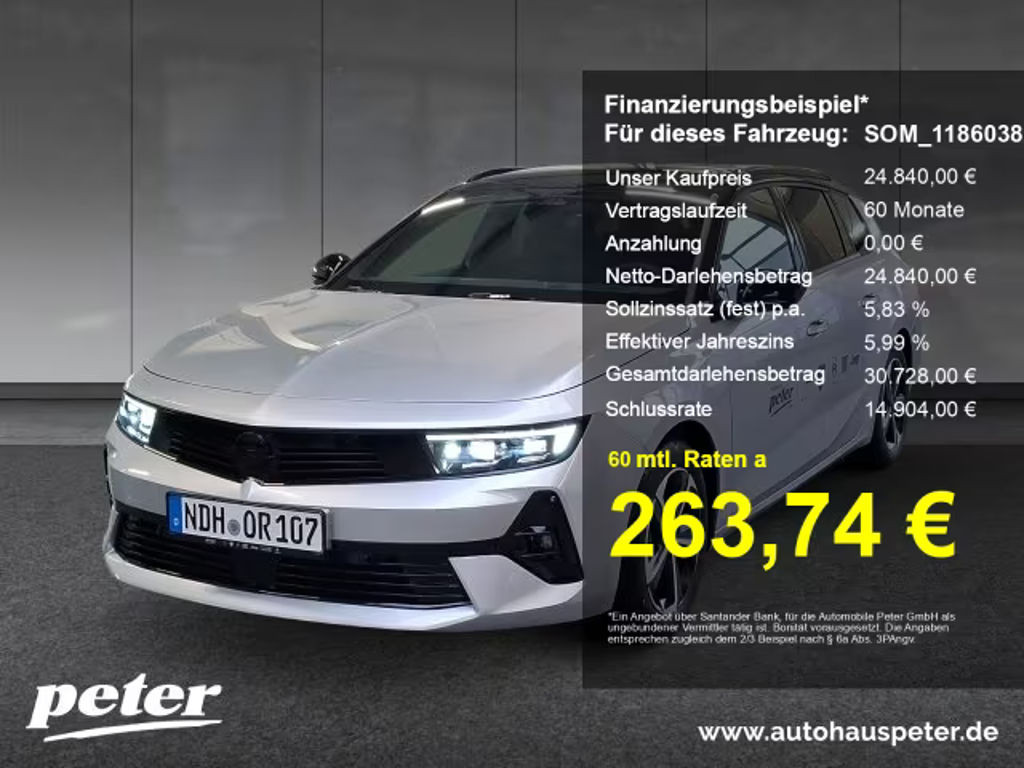 Opel Astra Sports Tourer Grand Sport GS-Line