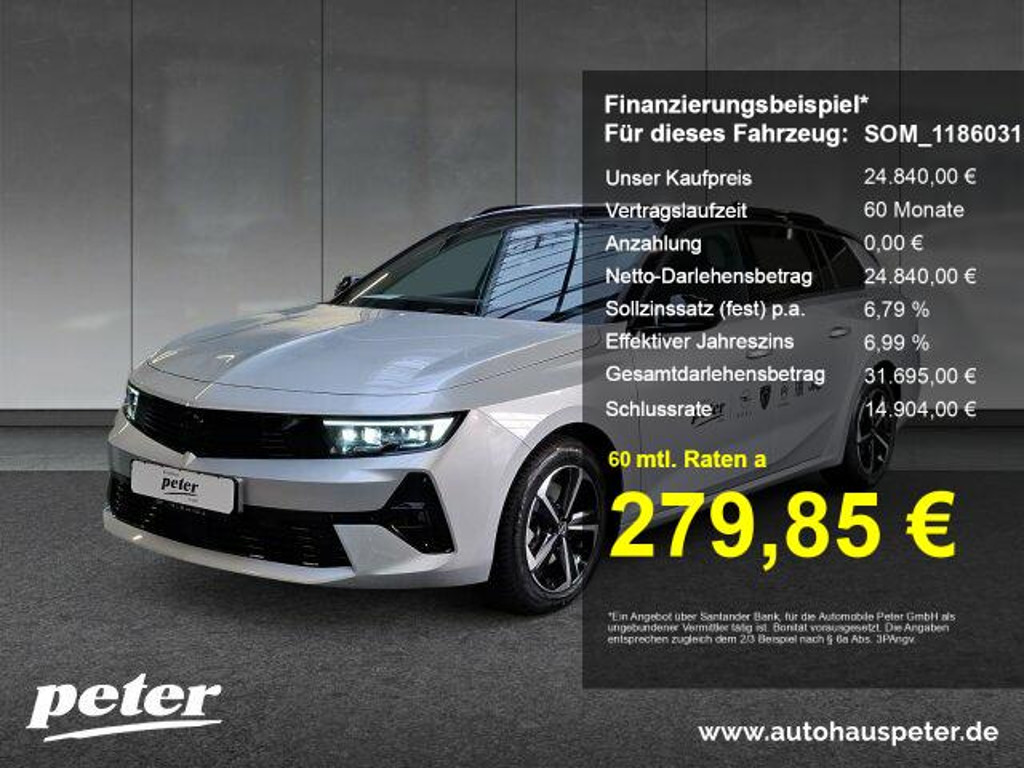 Opel Astra Sports Tourer Grand Sport GS-Line
