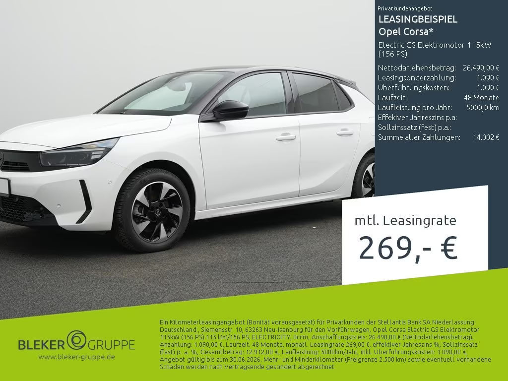 Opel Corsa Grand Sport GS-Line