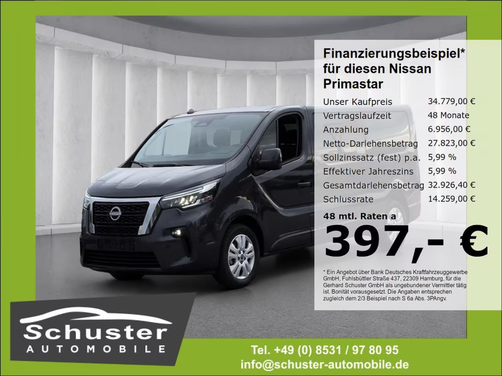 Nissan Primastar Tekna