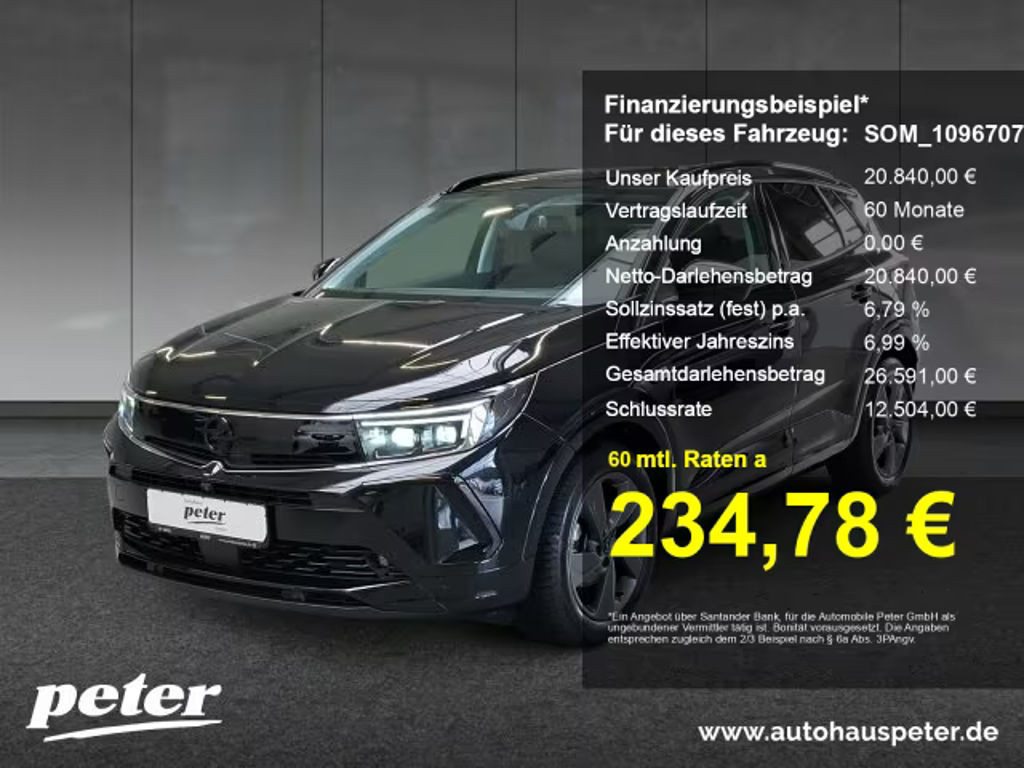 Opel Grandland Grand Sport 1.2 Turbo Turbo GS-Line