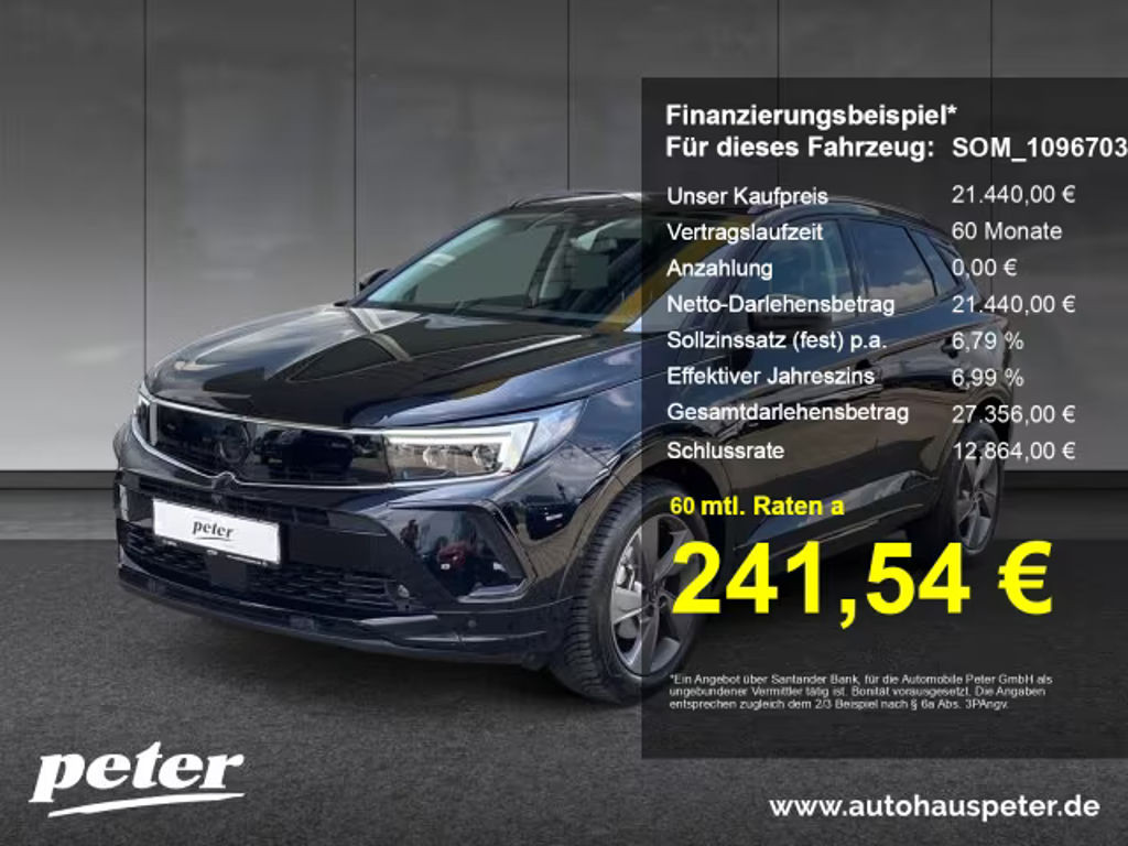 Opel Grandland Grand Sport 1.2 Turbo Turbo GS-Line
