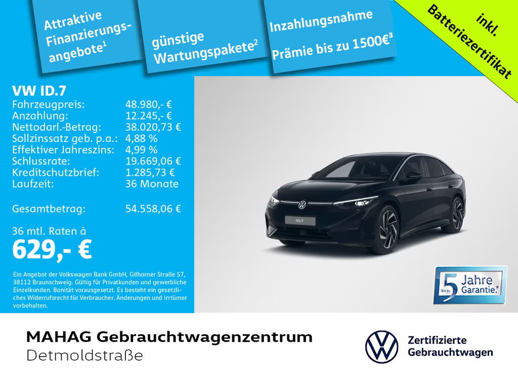 Volkswagen ID.7 IQ.Drive Pro