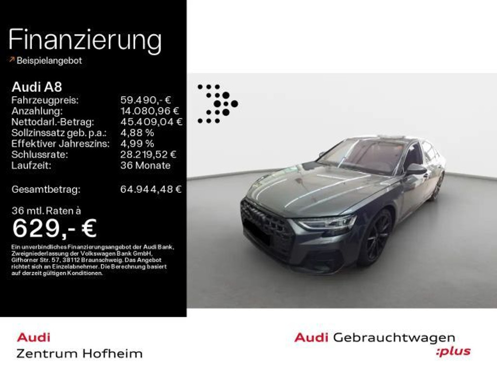 Audi A8 Quattro S-Line 50 TDI