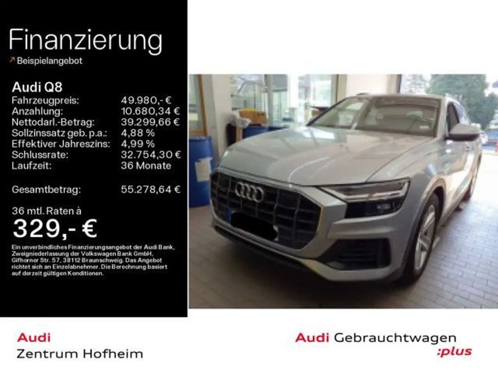 Audi Q8 Quattro 55 TFSI