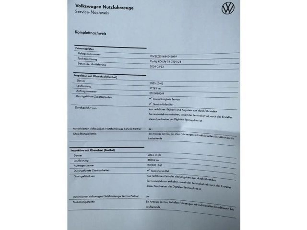 Volkswagen Caddy