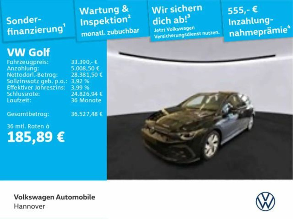 Volkswagen Golf DSG GTD IQ.Drive Golf VIII 2.0 TDI