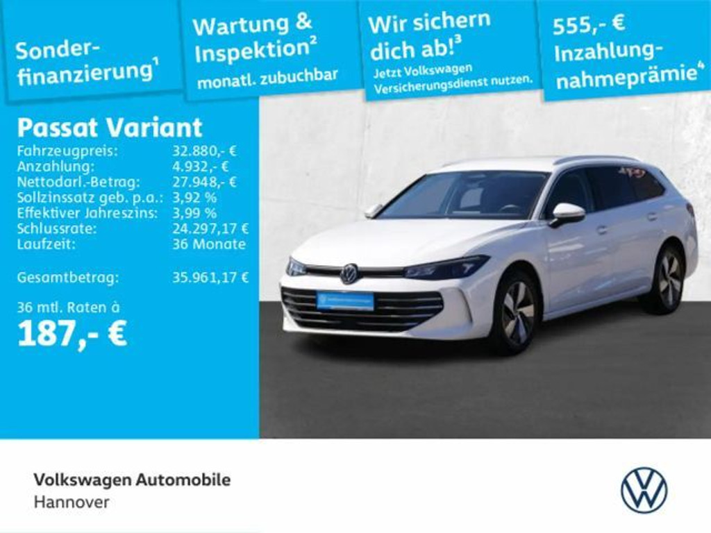 Volkswagen Passat Business DSG Variant 1.5 eTSI