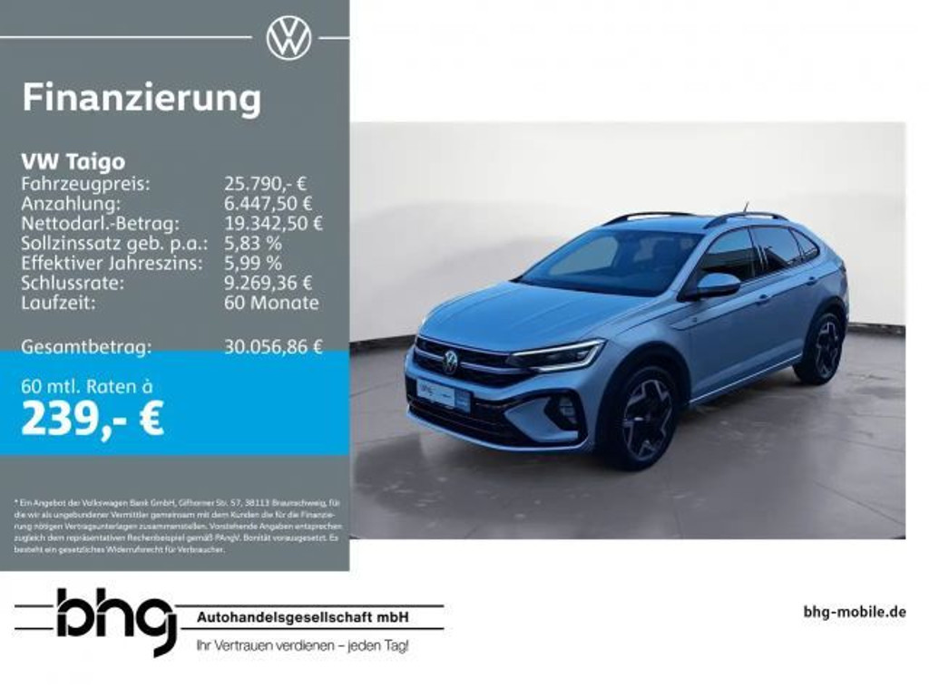 Volkswagen Taigo DSG R-Line 1.5 TSI