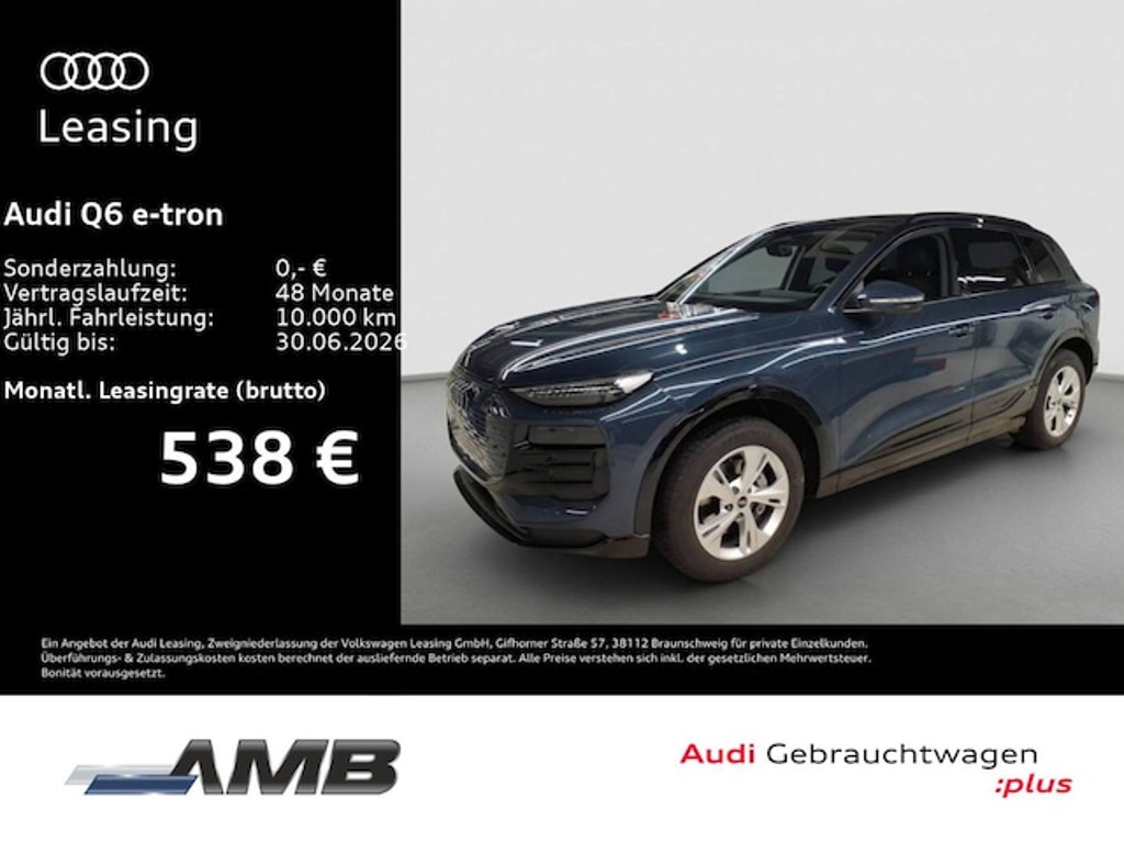 Audi Q6 e-tron SUV e-tron Audi Q6 SUV e-tron