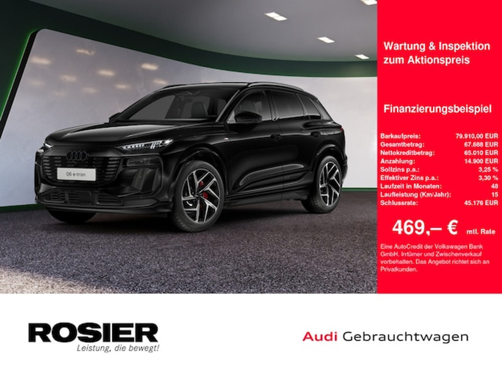 Audi Q6 e-tron S-Line Performance