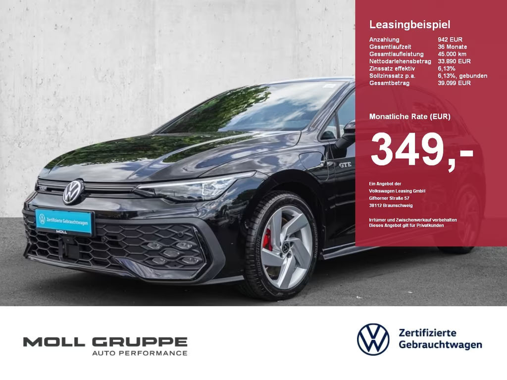 Volkswagen Golf DSG GTE eHybrid 1.5 eTSI